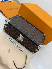 Louis Vuitton Monogram Macassar Clutch Box