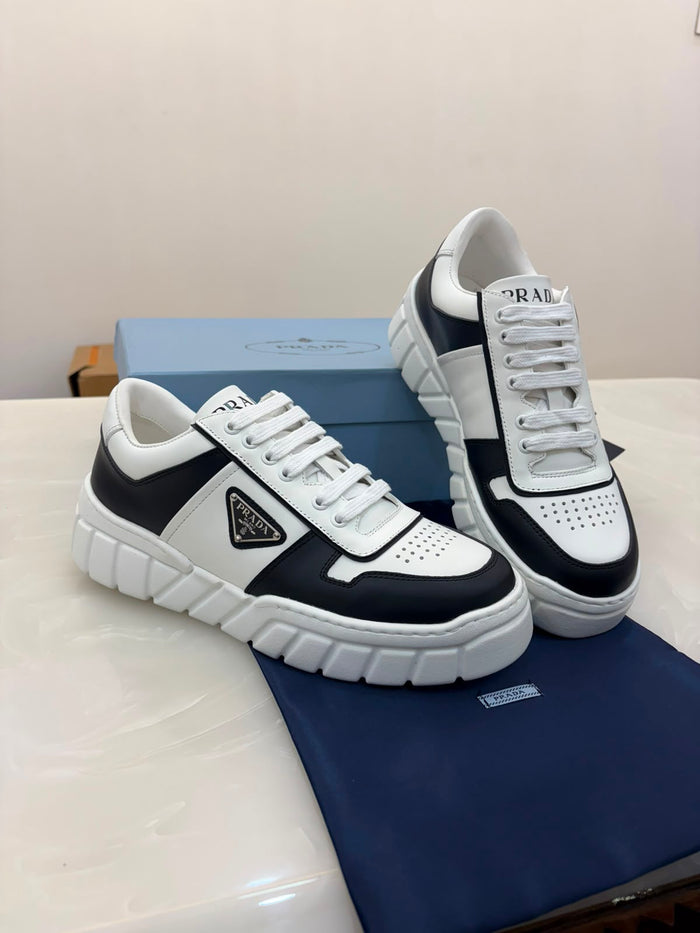 Prada men's leather sneakers