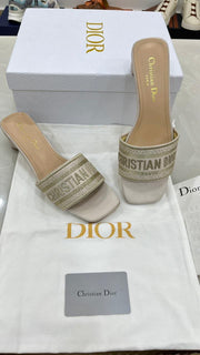 Christian Dior Dway Heeled Slides