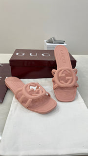 Gucci Interlocking G Slide Sandals