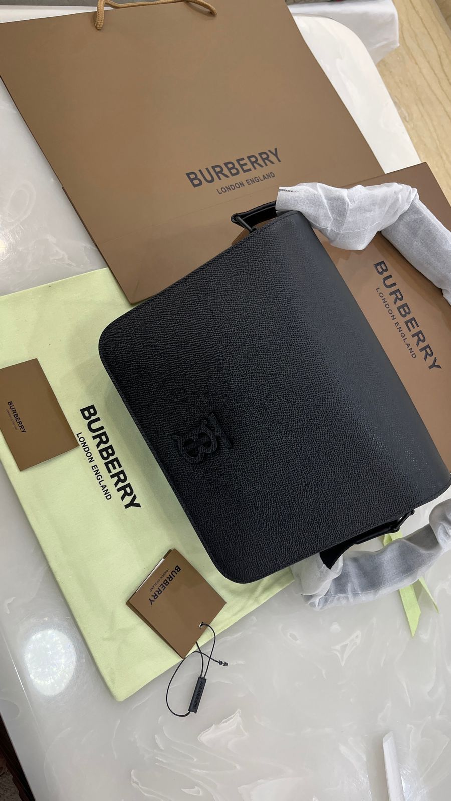 Burberry Small Alfred Messenger Bag