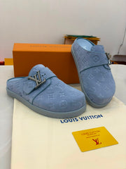 Louis Vuitton Easy Mules in blue