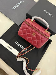 Chanel Small Quilted Vanity Case
