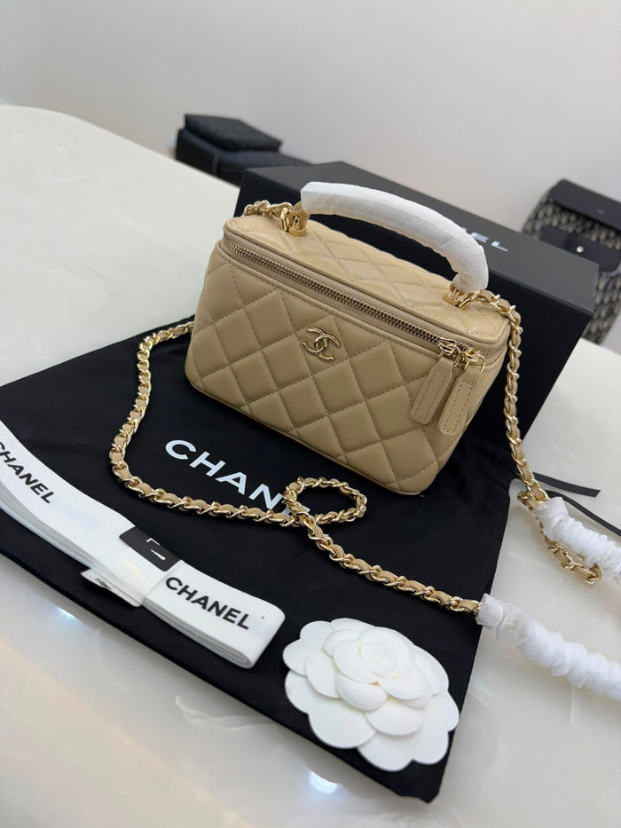 Chanel Slim Vanity Top Handle Bag