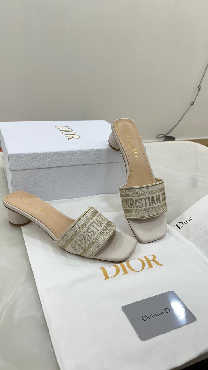 Christian Dior Dway Heeled Slides
