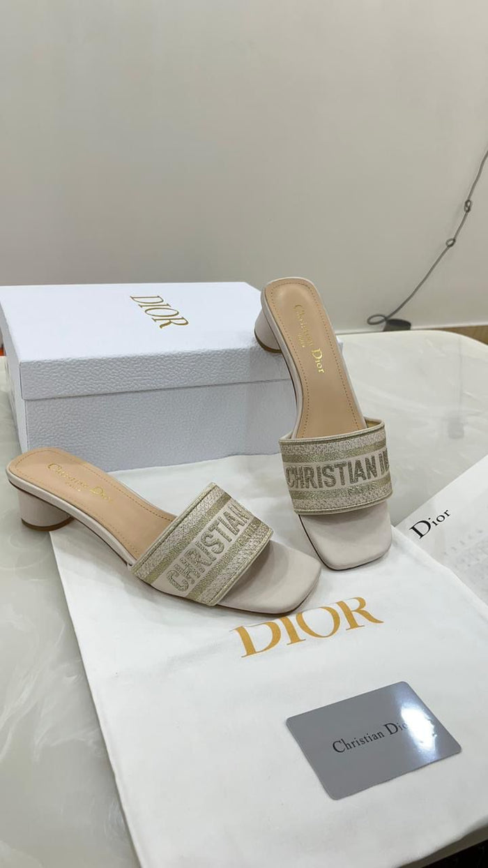 Christian Dior Dway Heeled Slides