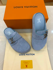 Louis Vuitton Easy Mules in blue