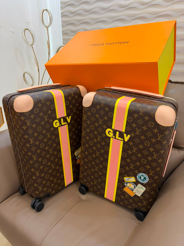 Personalized Louis Vuitton Horizon 70 Mon Monogram suitcases