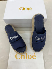 Chloé Mila Platform Strappy Slide
