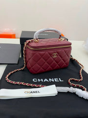 Chanel Small Quilted Vanity Case