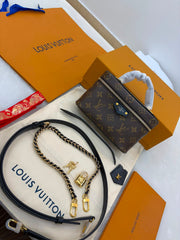 Lv Vanity Chain Pouch