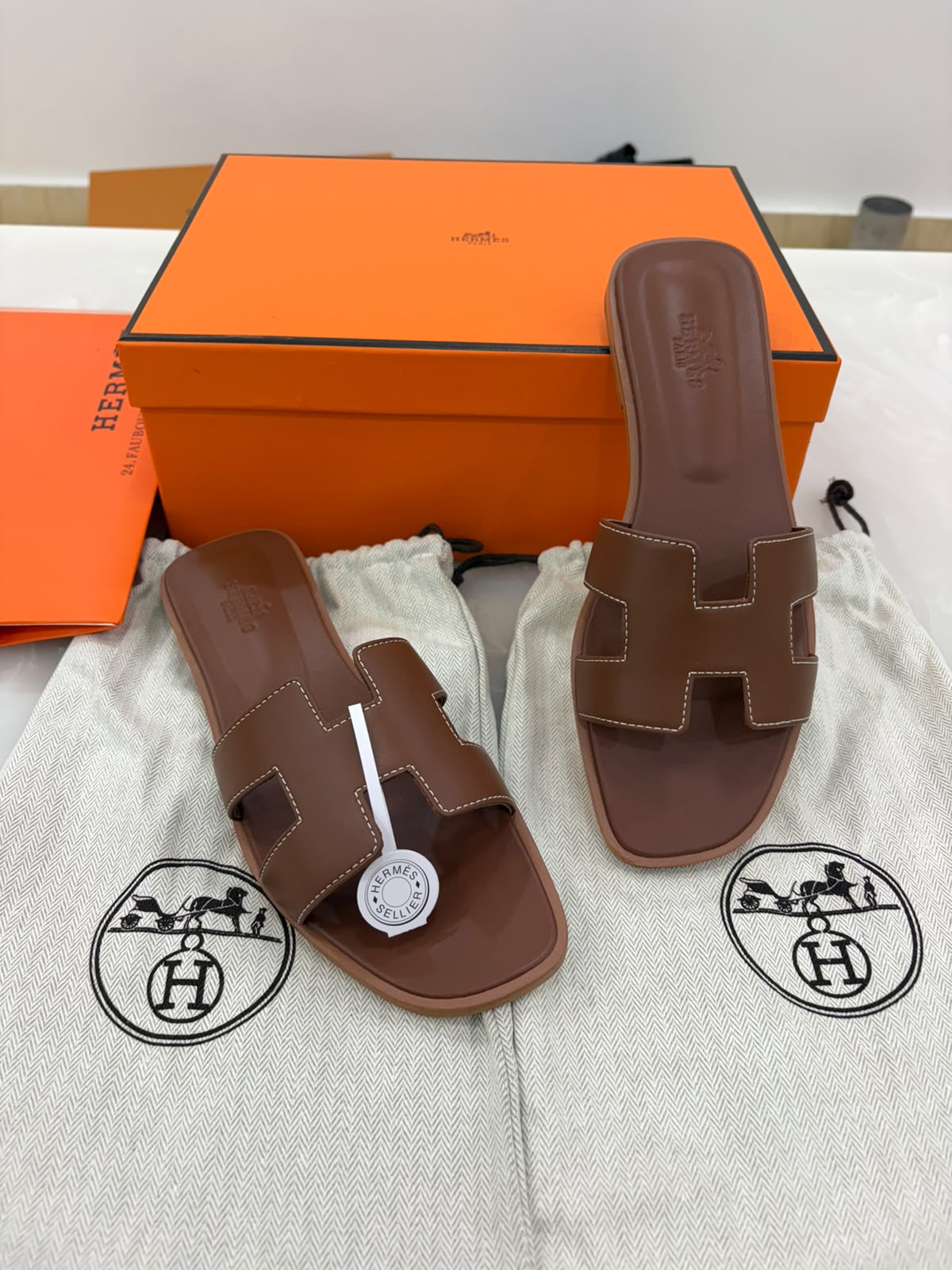 Hermes Oran Sandal