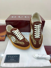 Gucci Men's G75 sneaker Dark brown Sued