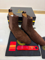 Christian Louboutin So Roadie 'British Brown Chelsea