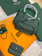 GOYARD Green Goyardine Canvas