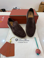 Loro Piana Brown Summer walks Loafers