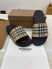 Burberry Check Slides