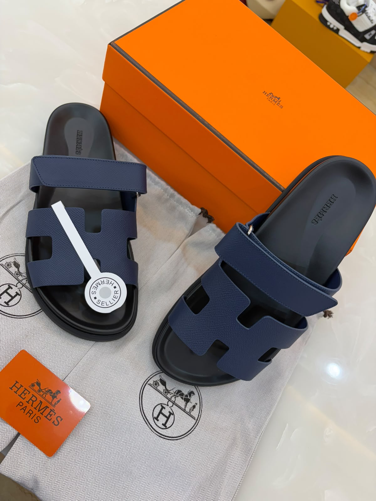 Hermès Chypre sandals