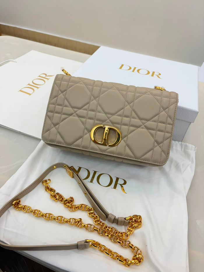 Dior Small Caro bag in beige