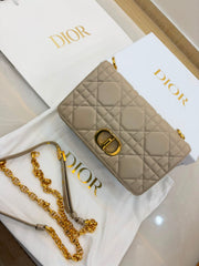 Dior Small Caro bag in beige