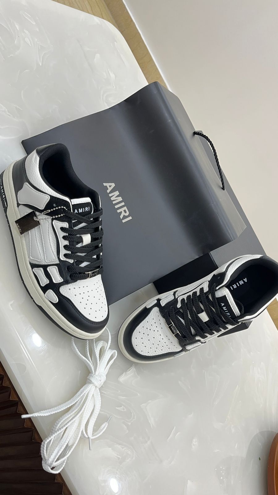 Amiri Skel Top Low sneakers  Black