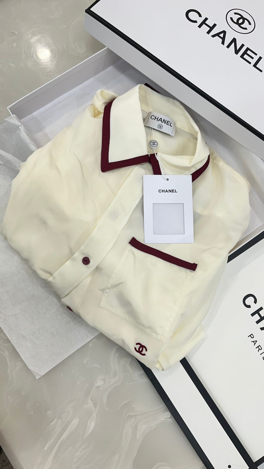 Chanel long-sleeved shirt