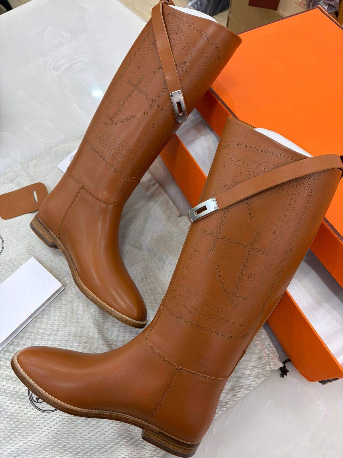 Hermès Jumping boots