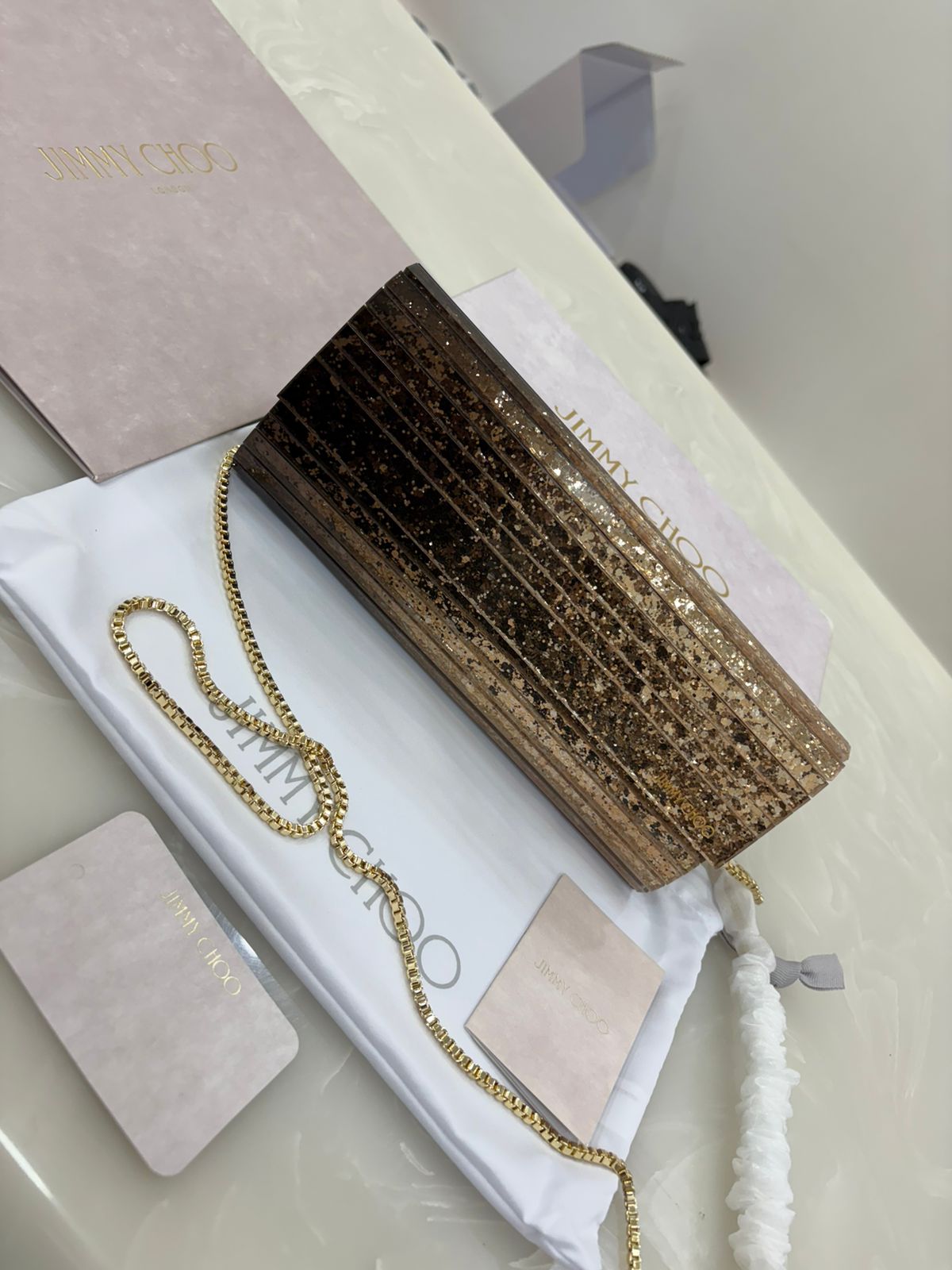 Jimmy Choo Sweetie clutch bag