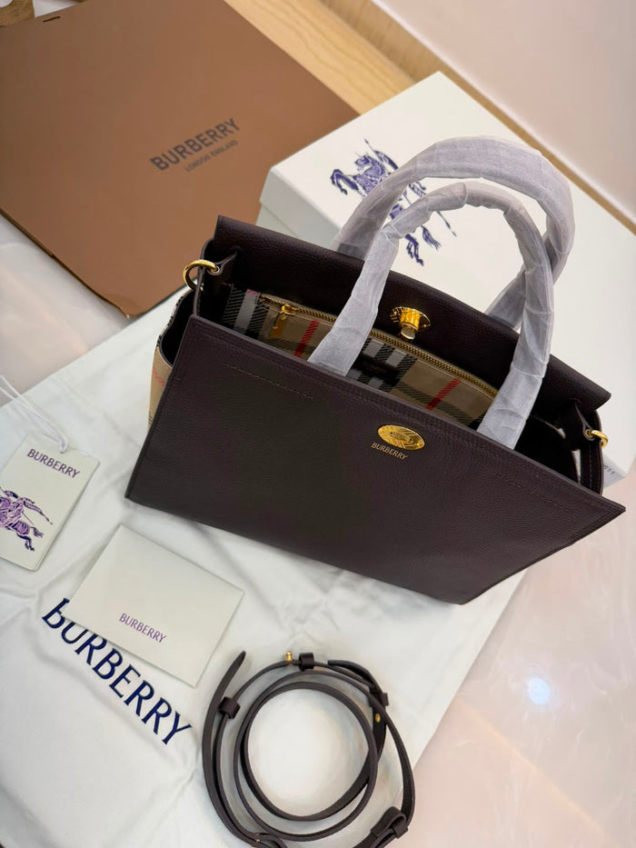 Burberry Check Cotswolds Tote