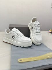 White leather sneakers by Brunello Cucinelli