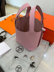 Pink Hermès Picotin Lock 18 bag