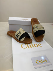 Chloé Woody flat slide sandals