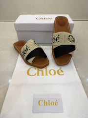 Chloé Woody flat slide sandals