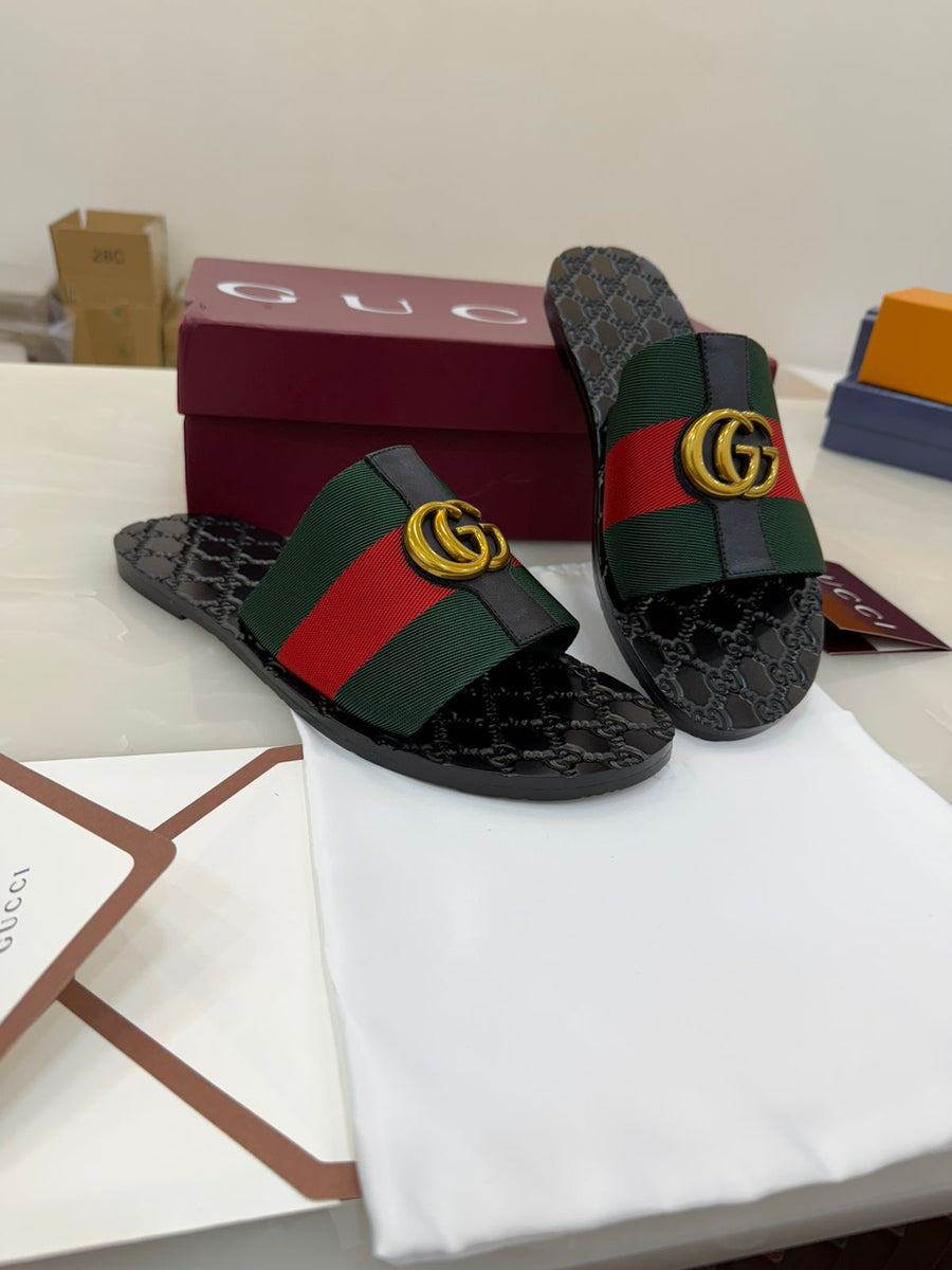 Gucci Riviera slide sandals