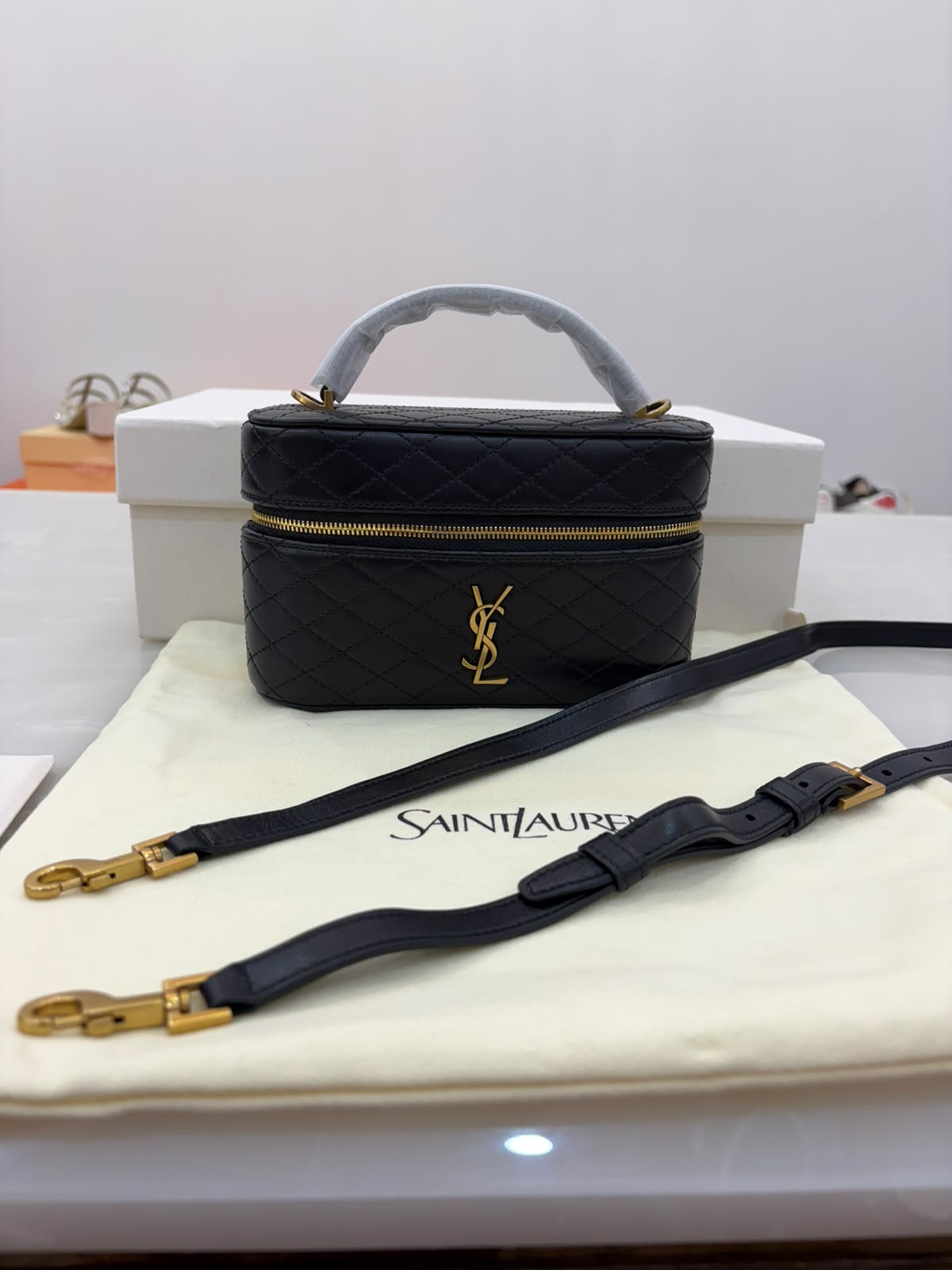 Saint Laurent Gaby Vanity Case