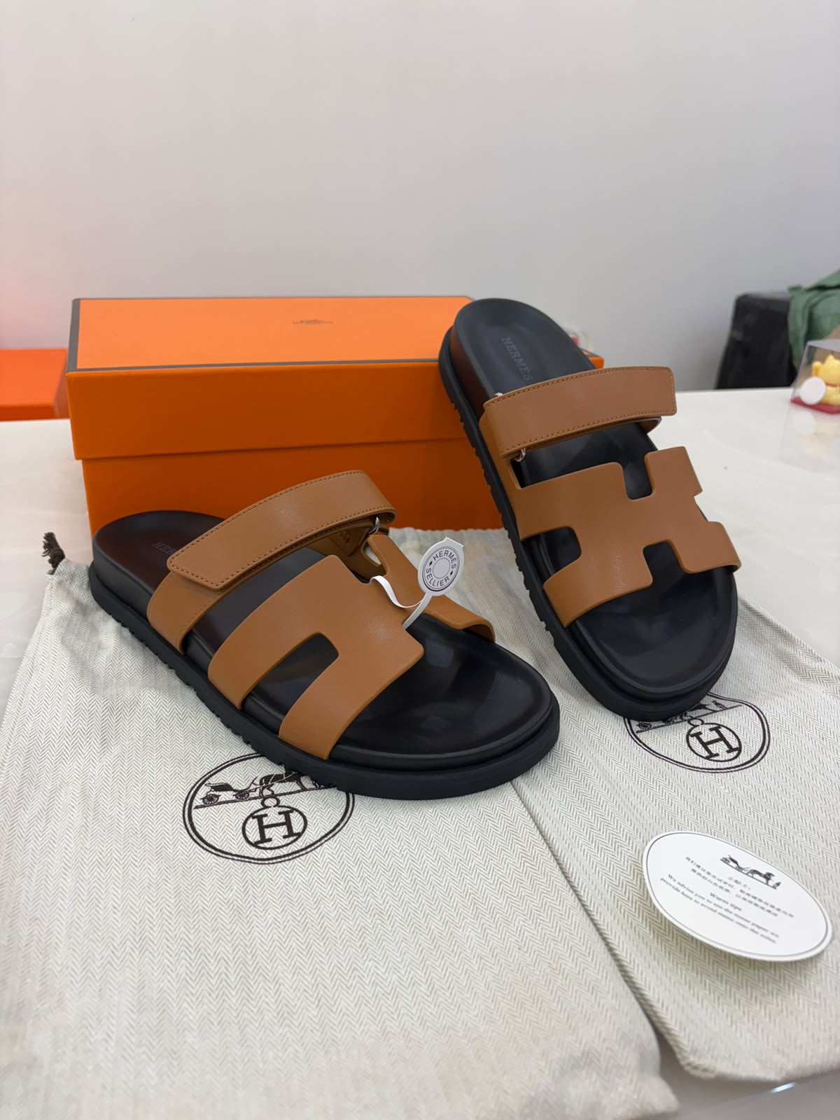 Hermès Chypre sandals