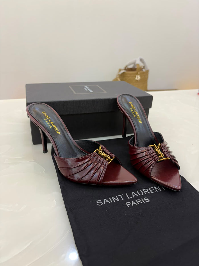 Saint Laurent Babylone Mules