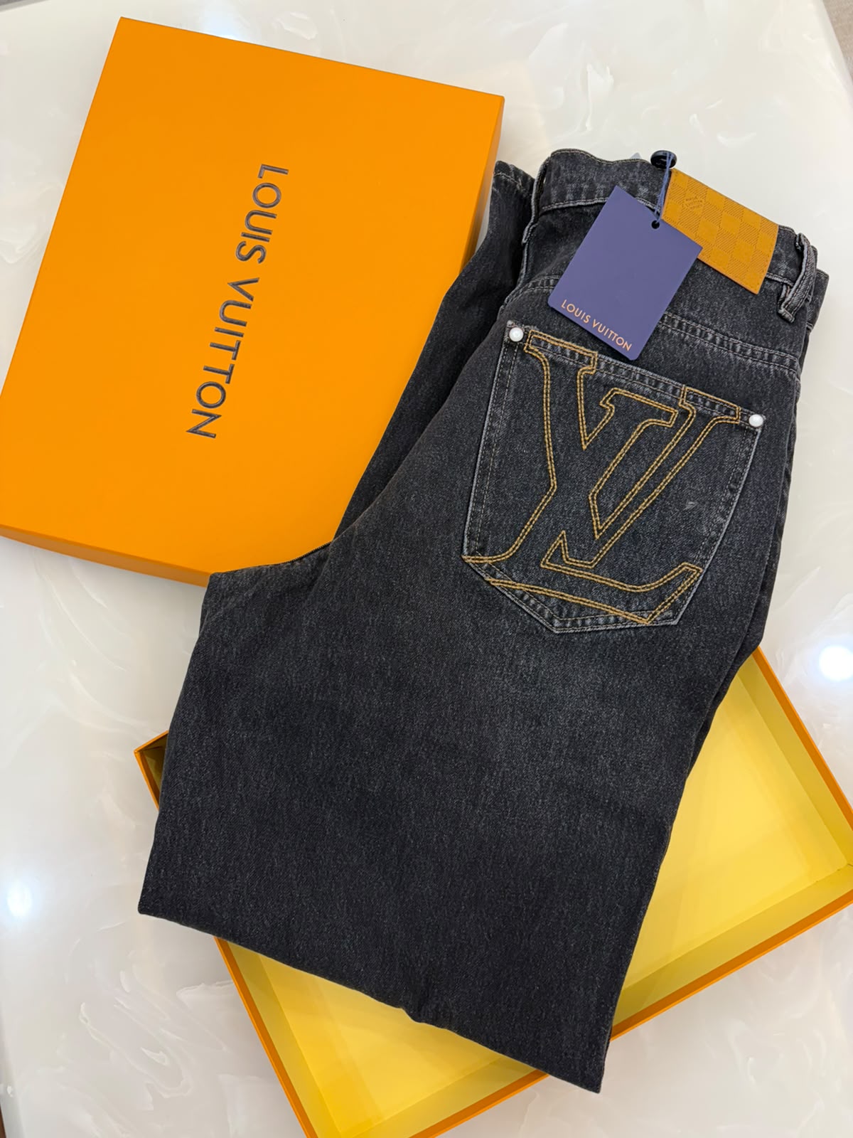 LV Skate Denim Pants