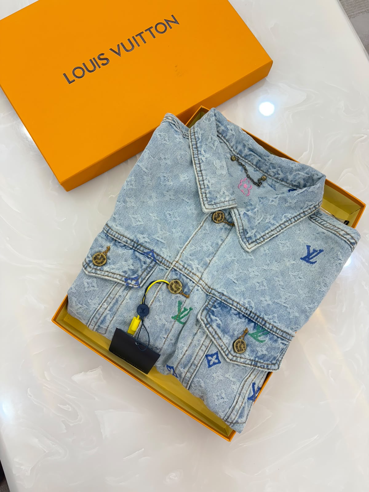Louis Vuitton by Tyler, the Creator Monogram Denim Jacket