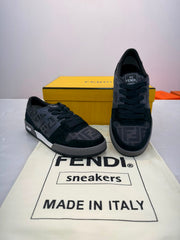 Fendi Match FF & Suede Sneakers