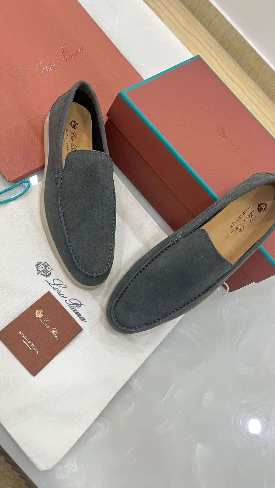 Loro Piana Summers walks Loafers