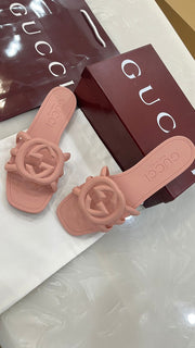 Gucci Interlocking G Slide Sandals