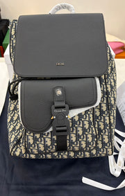 Dior Saddle Backpack