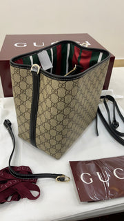 Gucci GG Emblem bucket bag