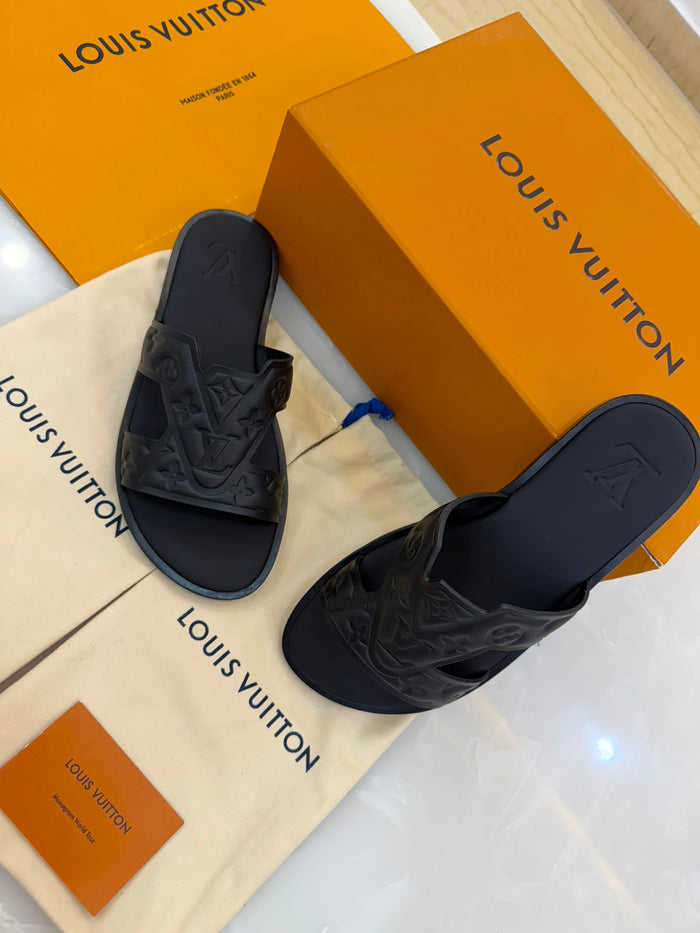 Louis Vuitton Oasis mules made of black