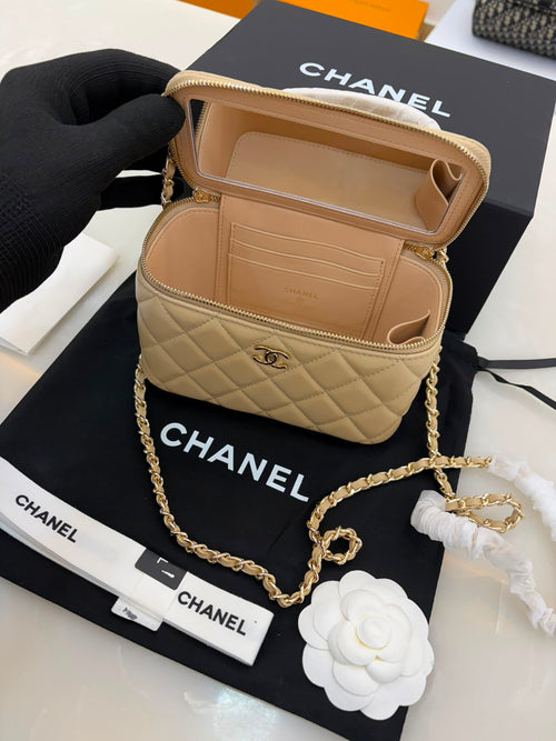 Chanel Slim Vanity Top Handle Bag