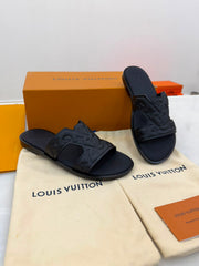 Louis Vuitton Oasis mules made of black
