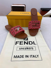 Fendi Baguette slide sandals