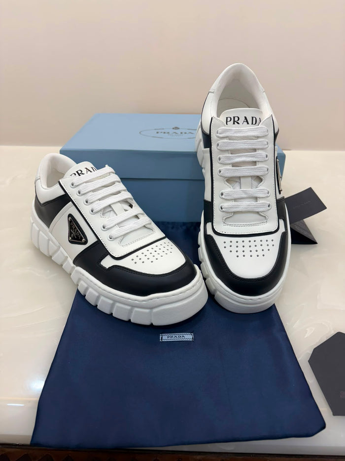 Prada men's leather sneakers